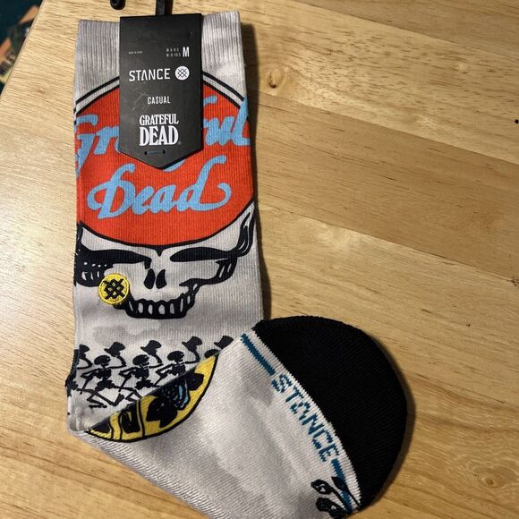 Stance Other - Grateful Dead × Stance "Grate" Casual Socks Size SZ Medium M 6-8.5: W 8-10.5